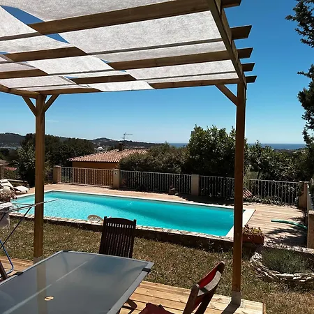 Horizons - Grande Maison Vue Avec Piscine 15mn A Pieds De La La Seyne-sur-Mer